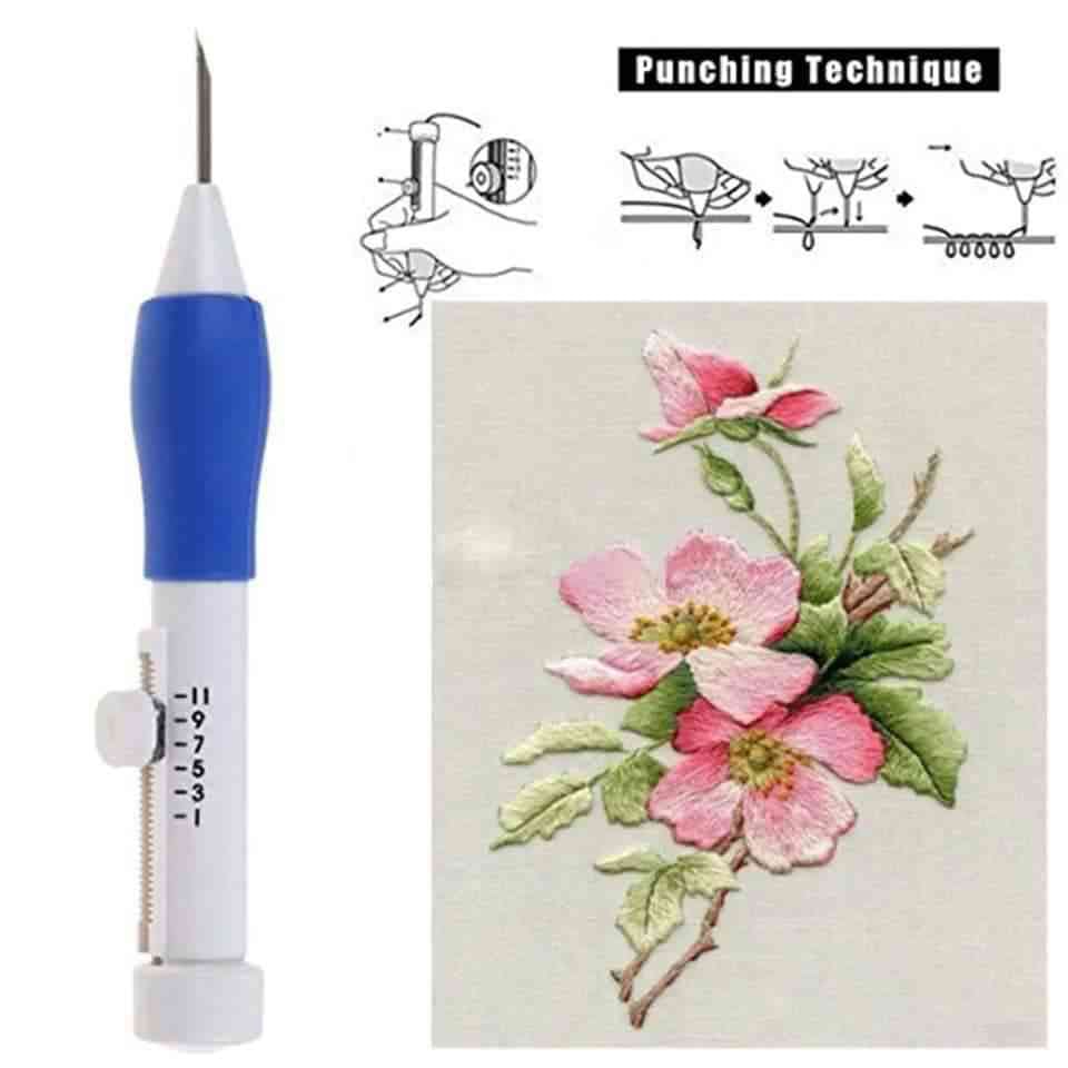 Embroidery Sewing Pen Punch Needle Pen